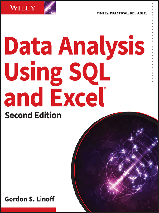 Title details for Data Analysis Using SQL and Excel by Gordon S. Linoff - Available